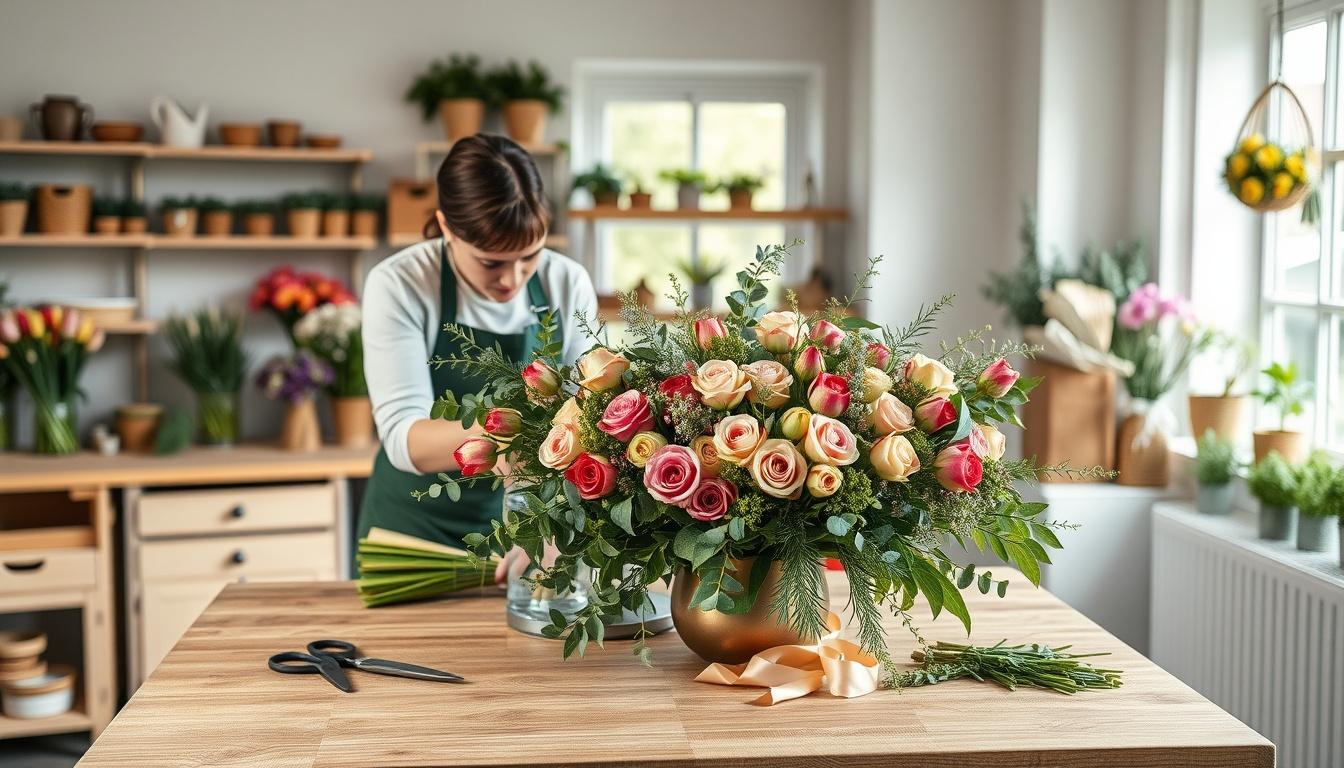 Blumen, die zum Anlass passen
